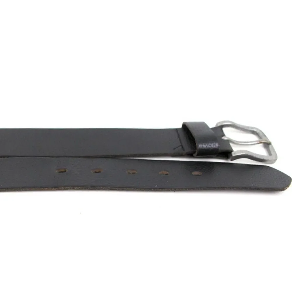 DARK BROWN GENUINE LEATHER 1 3/8